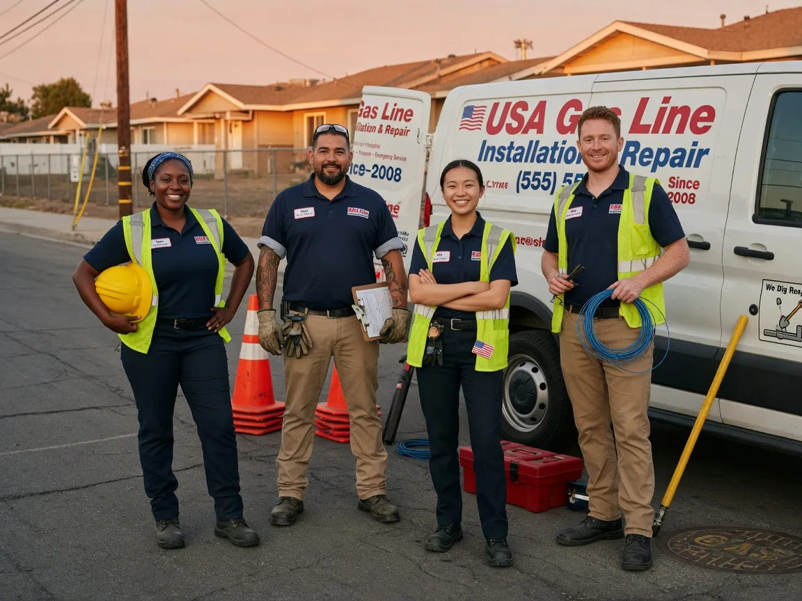 Gas Line Installation company in Louisiana, MO